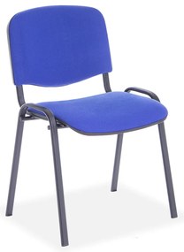 Viva konferencia szék, fekete låbak, kék