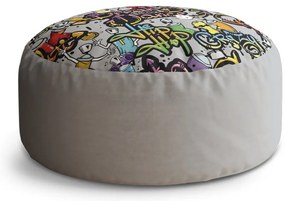 Circle zsámoly graffiti, színes