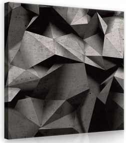 Vászonkép 40x40 Geometrikus illúzió – Modern minimalizmus a nappaliba