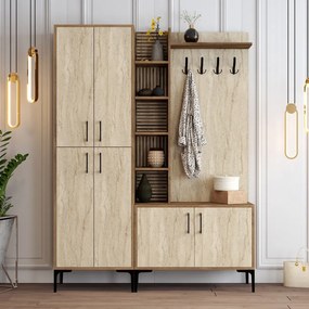 Viyana Da - Walnut, Travertine