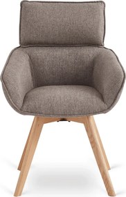 Forgó szék barna színben, DIAS