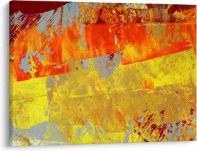 Absztrakció kép - festmény (70x50 cm)