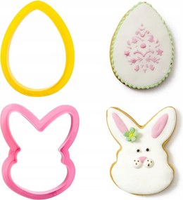 Decora Tojás és nyuszi forma 2 db