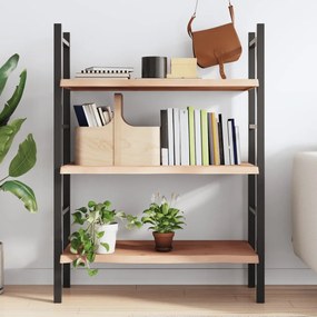 kezeletlen tömör tölgyfa fali polc 80x50x(2-4) cm