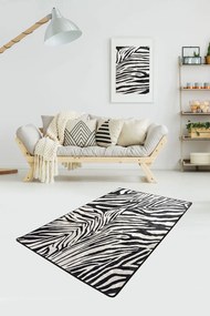 Zebra mintás szőnyeg