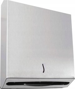 Acél adagoló összecsukható papírtörlőkhöz