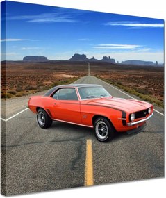 Vászonkép 30x30 Narancssárga Chevrolet Ss