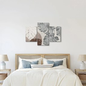 Kép - Design levelekkel (90x60 cm)