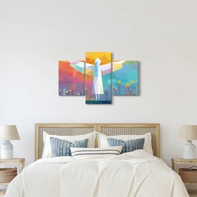 Kép - Virágok őrzője (90x60 cm)