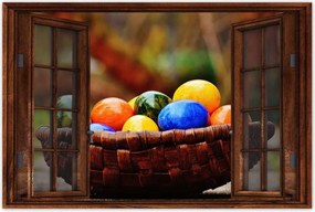 Poszterek 60x40 Húsvéti húsvéti tojások