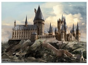 Gyerek fotótapéta Harry Potter Roxfort 252 x 182cm, 4 részes