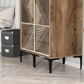 Kumsal PP - Walnut, Cream