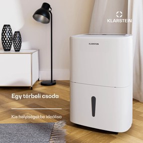 Klarstein DryFy 20L páramentesítő, 20 l/nap, 50m², 230 m³/h, időzítő, víztartály, mobil