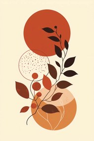 Poszterek nappaliba boho modern 30x45cm P árnyalat