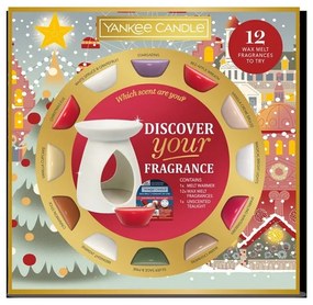 Yankee Candle Karácsonyi ajándék szett Aromal ampa+ 12 db viasz