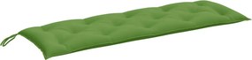 vidaXL melange zöld szövet kerti padpárna 150 x 50 x 7 cm