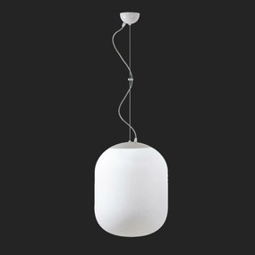 Osmont 58160 Tania L2 függesztett üveg lámpa fehér IP40 150W E27