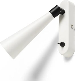 RENDL ALEXIS nástěnná bílá/černá 230V LED GU10 5W