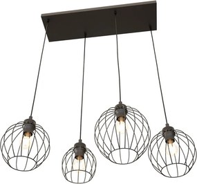 Emibig modern függeszték nando fekete emi1369/4