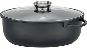 Elo 80038 Sütőedény üvegfedővel és aromás fogantyúval Alucast 38 x 25 cm
