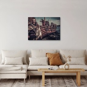 Kép - Viking harcos (70x50 cm)