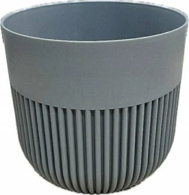 Műanyag kaspó Szürke Don-Plast 15 x 17 cm