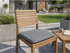 Székre való ülőpárna LINGE GREY 37x37 cm, szürke