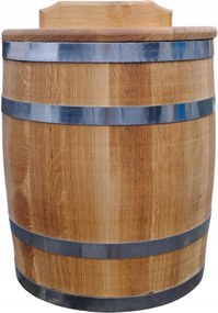 15L-es tölgyfa savanyító hordó káposzta uborkához nyomógombbal és fedővel Pzh