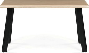 Jídelní stůl 140x80cm, mdf, divoký dub, HT-F4514 OAK