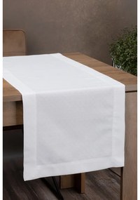 Ellen lurex asztali futó Fehér/ezüst 40x200 cm