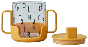 Grow With Your Cup mustársárga gyerekbögre - Design Letters