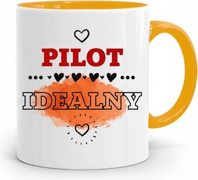 Távirányítós Bögre Sárga Születésnapi Ajándék fényképes nyomtatással