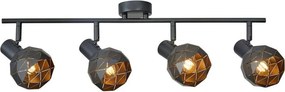 Italux Harley SPL-3480-4-GR-GD Spotlámpa 4x40W/E14 IP20