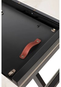 Kerek bővíthető étkezőasztal kerámia asztallappal, hosszabbító asztallappal ø 120 cm Bela – Marckeric