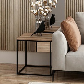 Kis asztal Basak - Walnut