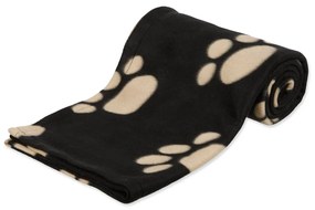 Fekete fleece takaró kutyáknak 150x100 cm Trixie Barney – Plaček Pet Products