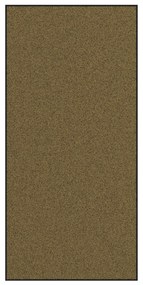 Mosókonyhai lábtörlő - Mosógépben mosható - Barna - 120x250 cm
