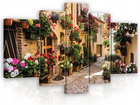 Vászonkép falikép város utca 170x100