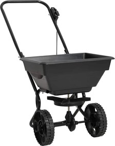 vidaXL PVC és acél tolható sószóró 80 x 46 x 75 cm 15 L