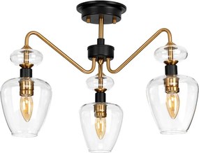 Elstead Lighting ARMAND DL-ARMAND-SF3-AB Plafonlámpa 3x40W/E14