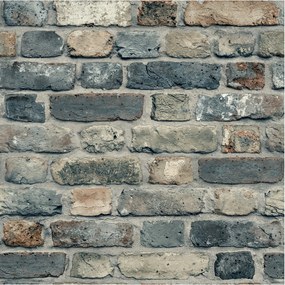 Fali tapéta régi Fal tégla vinil kő
