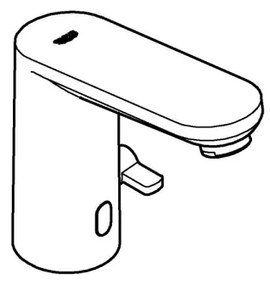 GROHE 36366002 - GET E elektronikus mosdócsaptelep, fényes króm