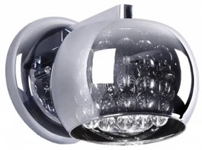 ZUMA LINE W0076-01D-F4FZ CRYSTAL Kristály Fali Lámpa Króm G9 IP20