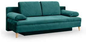 Wilsondo GRANDIA kihúzható kanapéágy - smaragdzöld