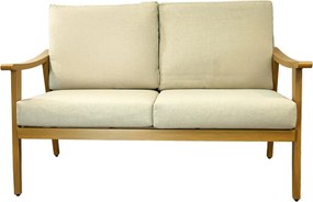 "TIRANA" ALUMÍNIUM KERTI BÚTORSZETT (KANAPÉ + 2 FOTEL + ASZTAL) – BÉZS, BÉZS PÁRNÁKKAL 9538