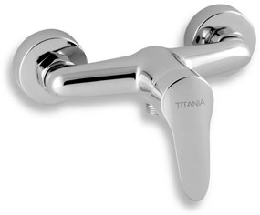 Zuhany csaptelep Novaservis Titania Iris New zuhanyszett nélkül 150 mm króm 944611.0