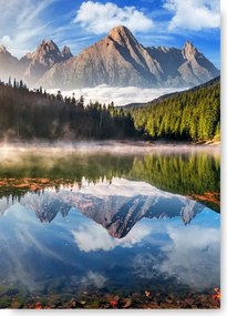 Tó Hegyek poszter B2 50x70cm kép #193