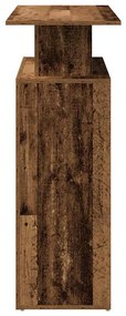 recepciós pult antik fa 100x40x104 cm szerelt fa