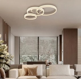 Globo 67260-72SA - Dimmelhető LED mennyezeti lámpatest RUBIO LED/72W/230V 3000K 79,5x50 cm