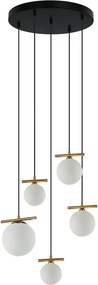 Italux modern függeszték merseta antik bronz opál itxpnd-463325a-bro+w
